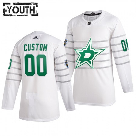 Dallas Stars Personalizado Wit Adidas 2020 NHL All-Star Authentic Shirt - Kinderen